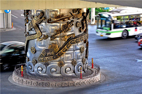 上海延安路高架橋龍柱事件的傳說和真相