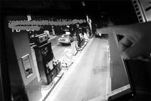 加油站鬧鬼事件視頻、圖片 揭秘加油站鬧鬼事件是真的嗎