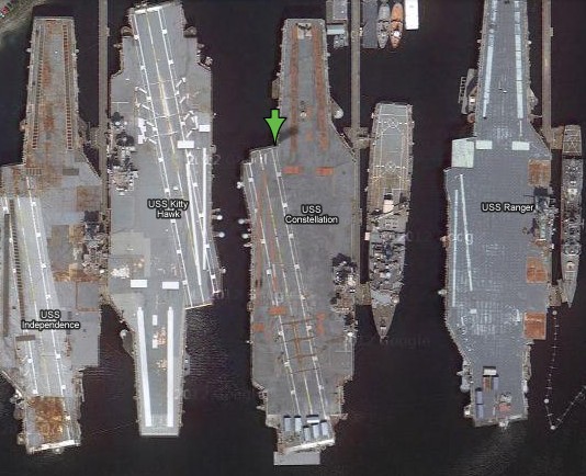 美國(guó)航母編隊(duì)