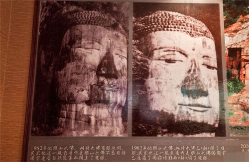 四川樂(lè)山大佛顯靈的傳說(shuō)和樂(lè)山大佛閉眼流淚事件的真相[多圖]