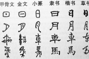 漢字的演變過程，漢字的起源及發(fā)展過程(圖片詳解)