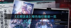 無期迷途橙色烙印套裝一覽