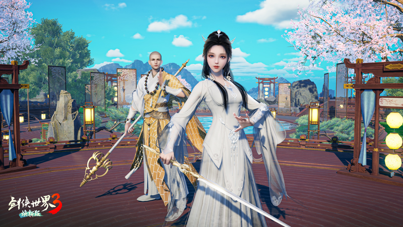 超炫雙絕學(xué)！《劍俠世界3》新門派古墓少林技能曝光