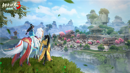 驚現(xiàn)神仙姐姐？《劍俠世界3》群俠集結(jié)花式演繹古墓少林