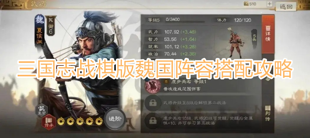 《三國(guó)志·戰(zhàn)棋版》魏國(guó)陣容如何搭配  魏國(guó)陣容搭配攻略