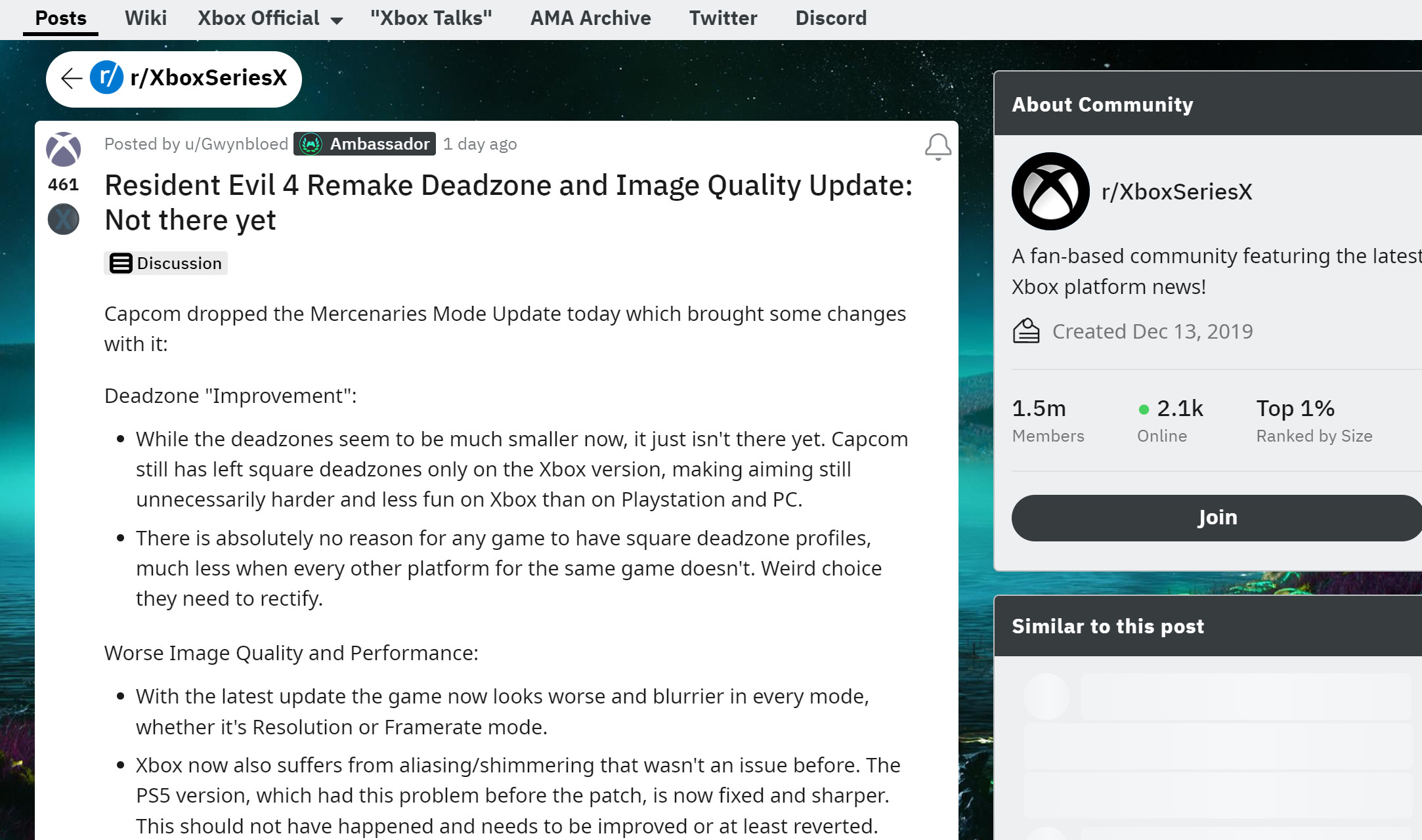 生化危機(jī)4重制版補(bǔ)丁