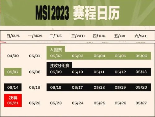2023英雄聯(lián)盟MSI賽程表 MSI抽簽分組結(jié)果一覽[多圖]圖片2