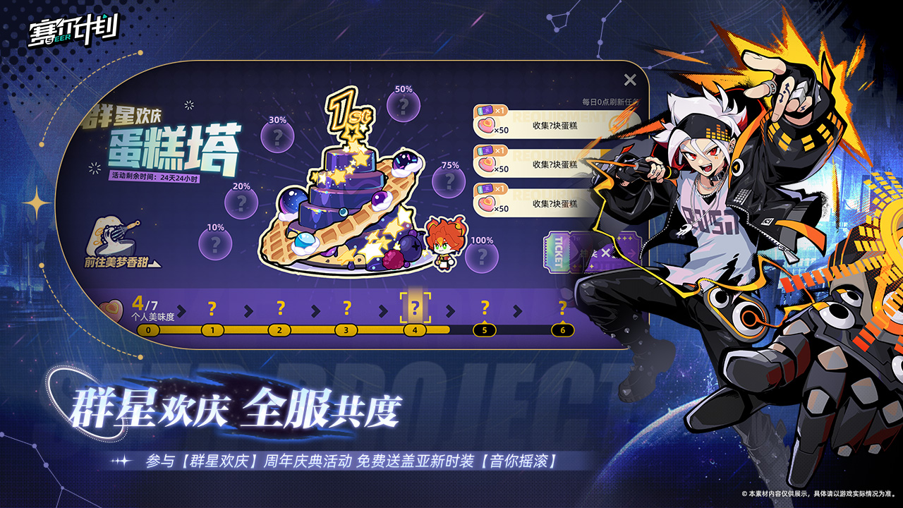 《賽爾計劃》一周年慶正式開啟，限定5星泰格爾登場，超過160抽海量福利狂歡共慶周年！