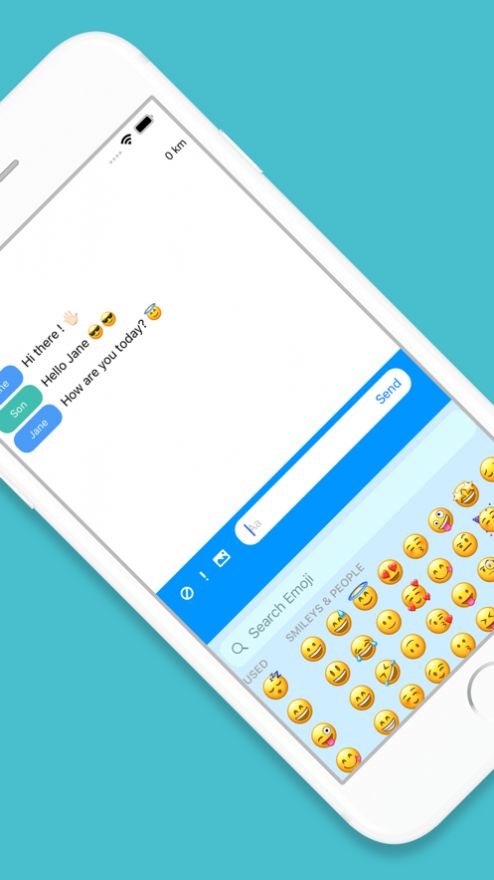 藍(lán)色隨機(jī)聊天截圖3