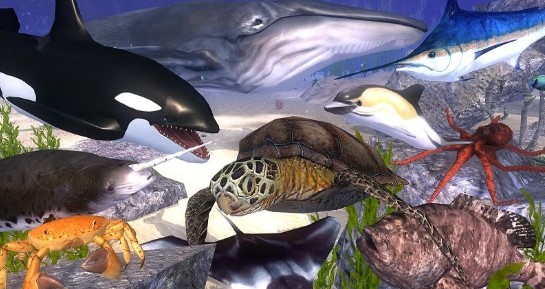 海洋動物模擬器截圖2
