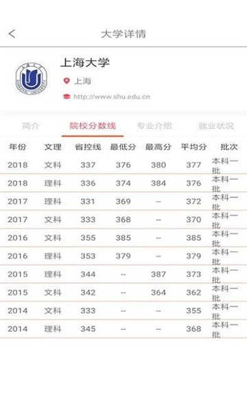 高考志愿優(yōu)選APP最新版截圖3