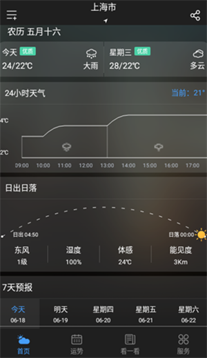 星云天氣手機(jī)版截圖1