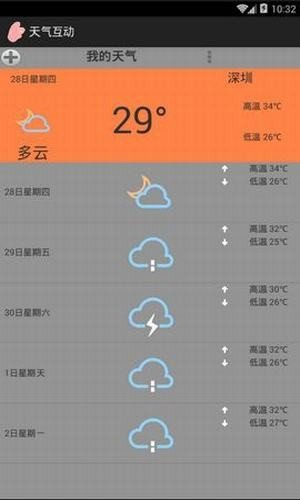 天氣互動最新版截圖2