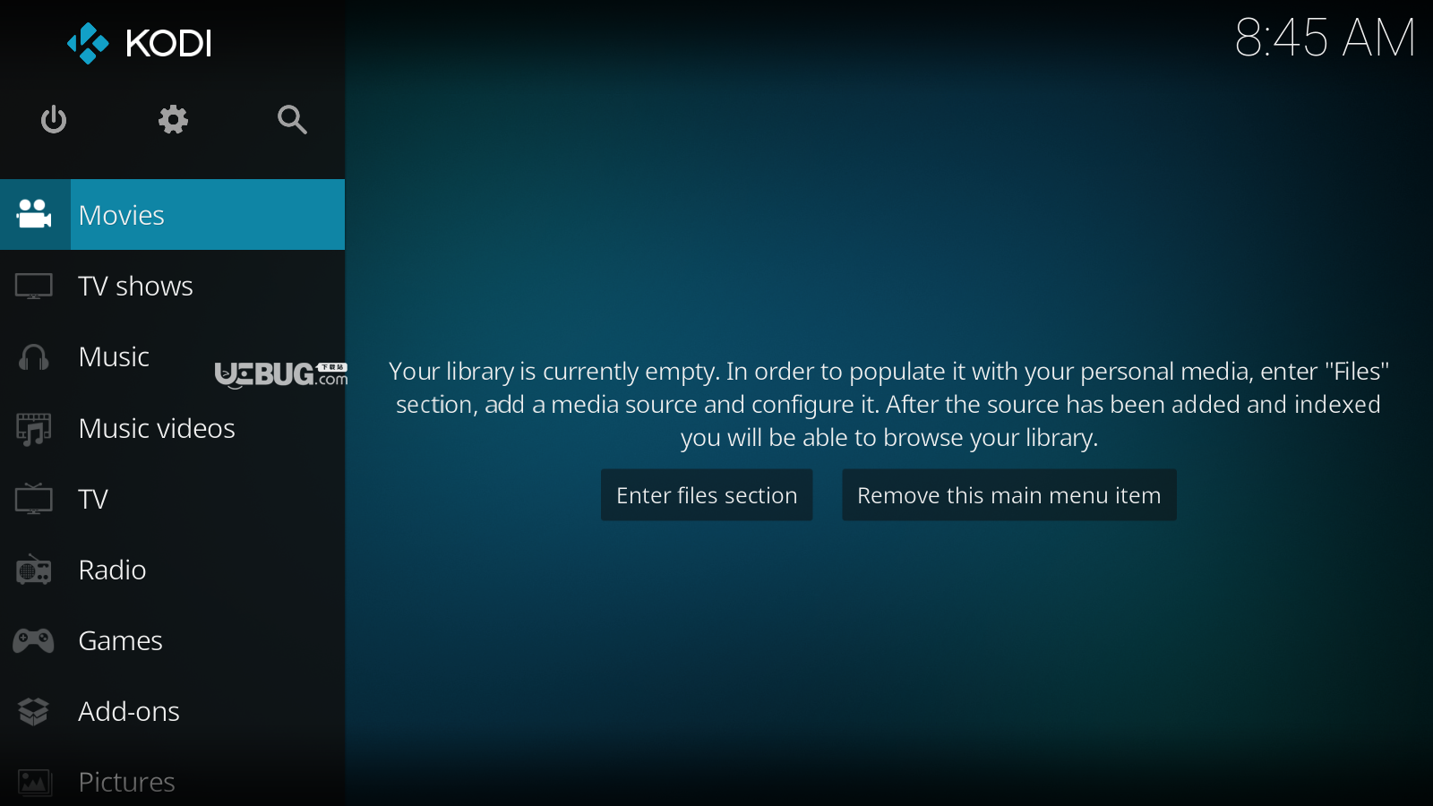 Kodi電視版截圖3