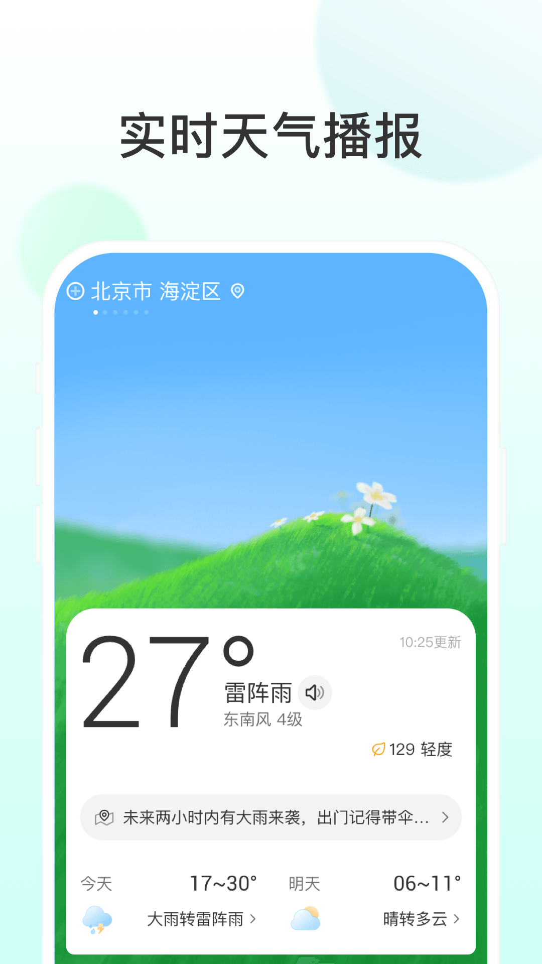 飛星天氣app截圖1