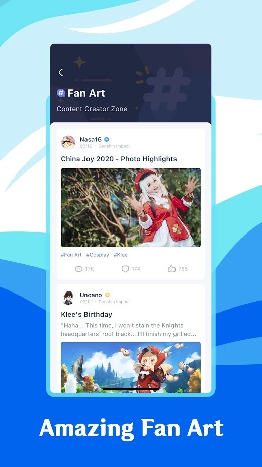 海外版米游社hoyolab截圖3