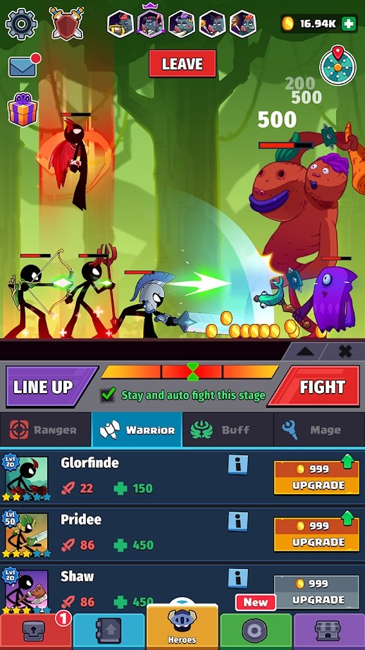 火柴人英雄怪物時代截圖3