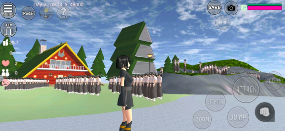 櫻花校園模擬器模擬器2021截圖1