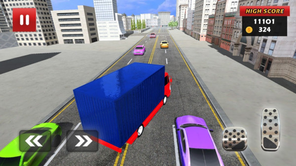 卡車交通賽車手截圖3
