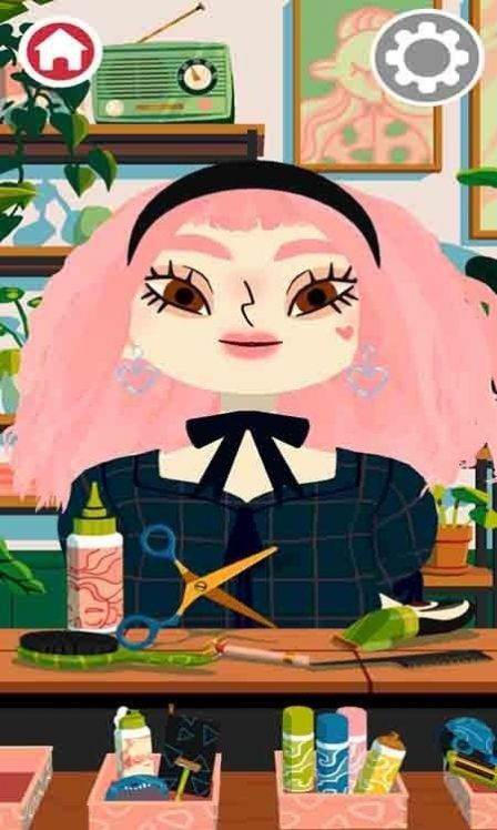 托卡世界理發(fā)師截圖1