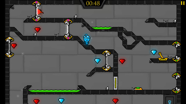 冰火人水晶神殿無敵版截圖2