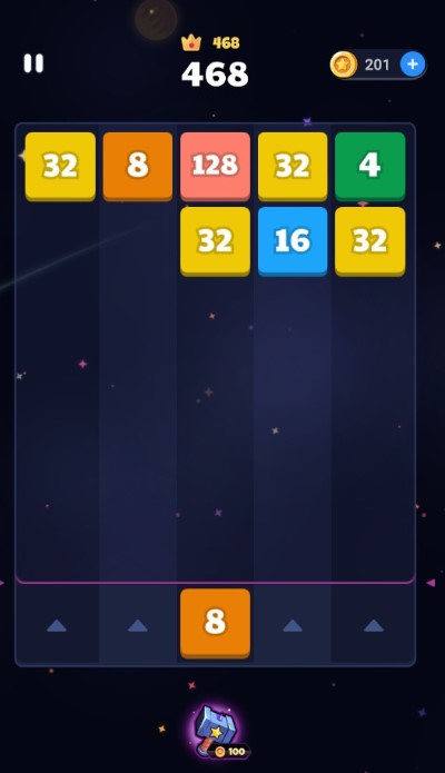 射擊方塊2048截圖2