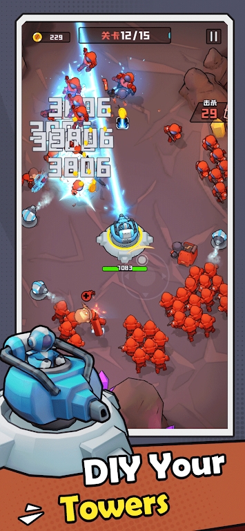 空閑堡壘防御截圖2