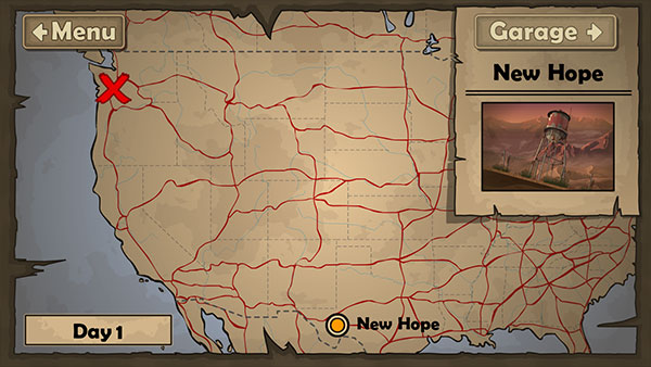 戰(zhàn)車撞僵尸截圖3