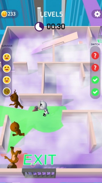 無人逃生游戲截圖2