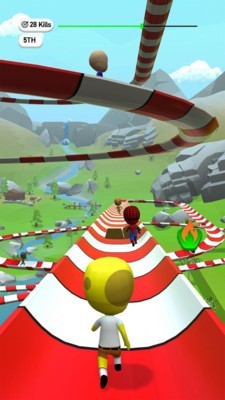 人類滑道跑酷游戲截圖1