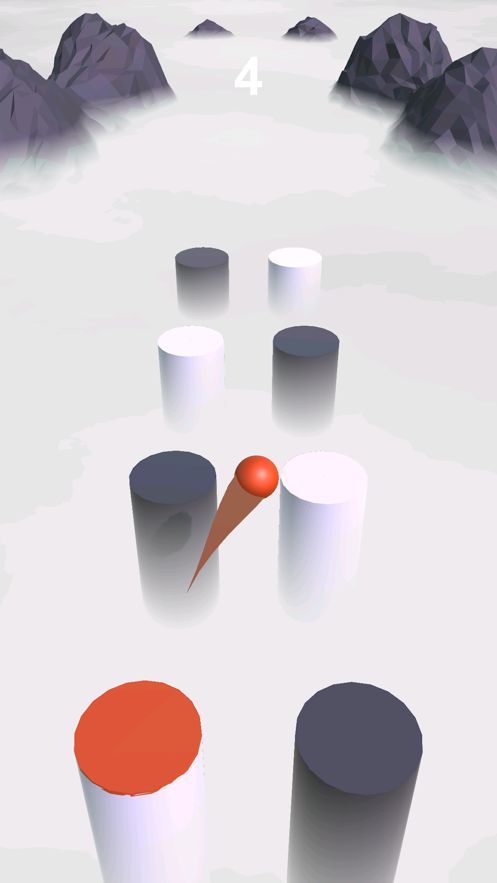 球躍3d透過云層截圖3