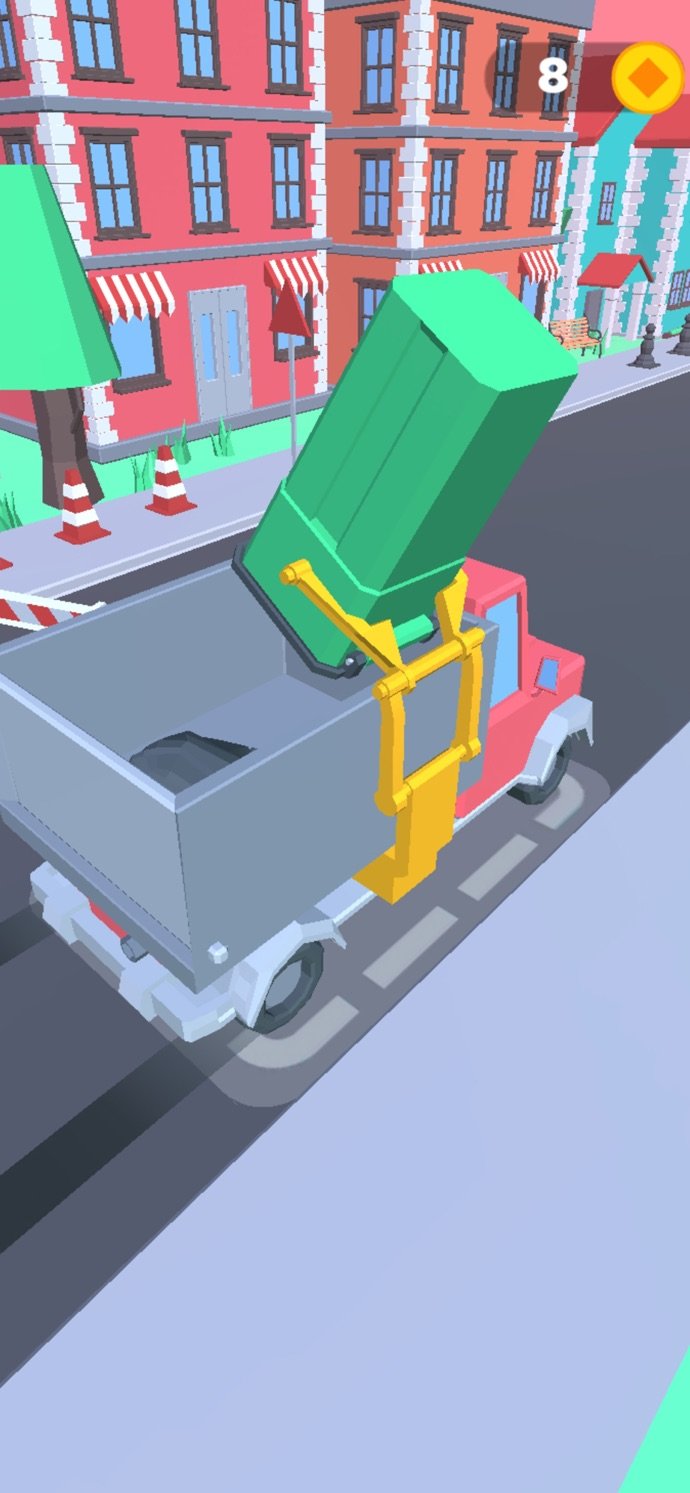 垃圾車駕駛3D截圖1